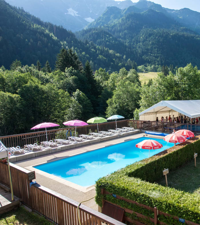 Face au mont Blanc - Happy Summer