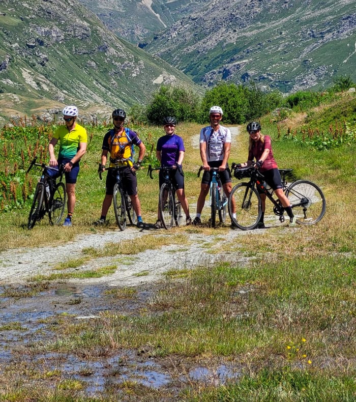 Gravel aventure : Tour du lac de Serre Ponçon 