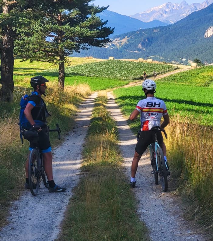 Gravel aventure : Tour du lac de Serre Ponçon 