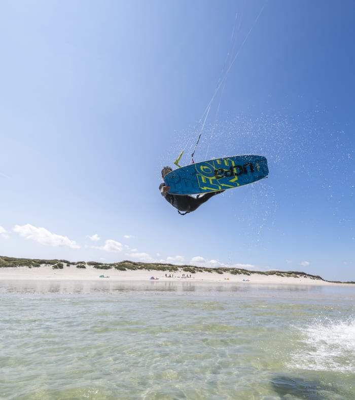 Bekræftet kitesurf