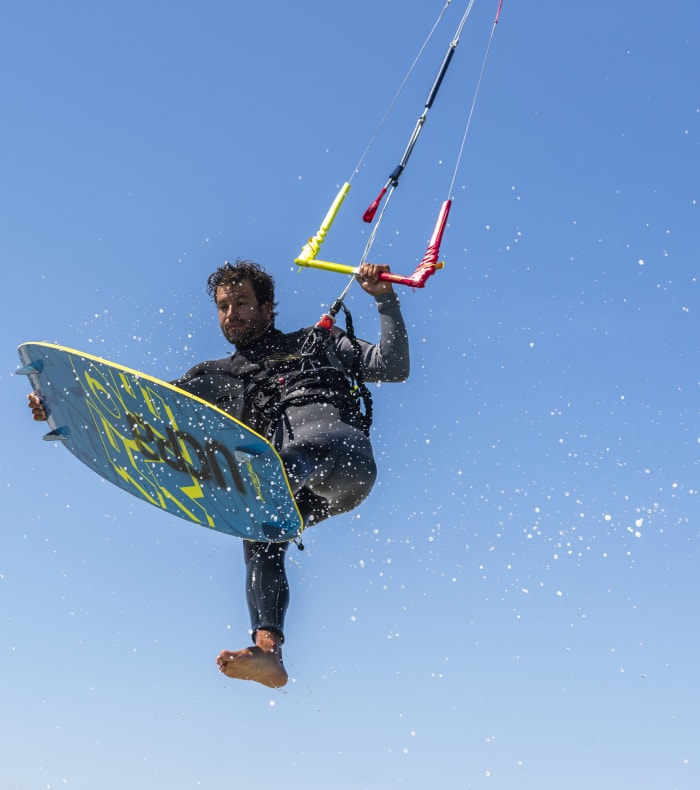 Bekræftet kitesurfer