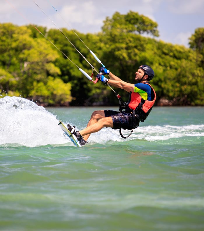 Kitesurf for begyndere / Oplevelse Martinique 15 dage