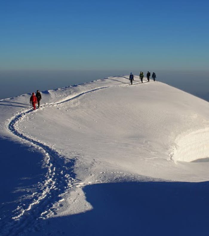 La Haute Route des Glaciers de l'Oberland