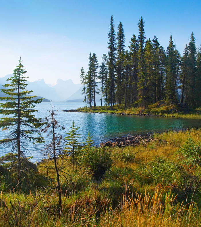 Lacs et glaciers des Rocheuses