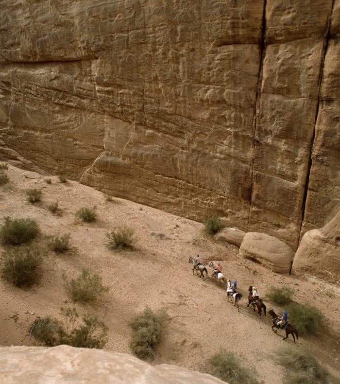 Les cavaliers du Wadi Rum