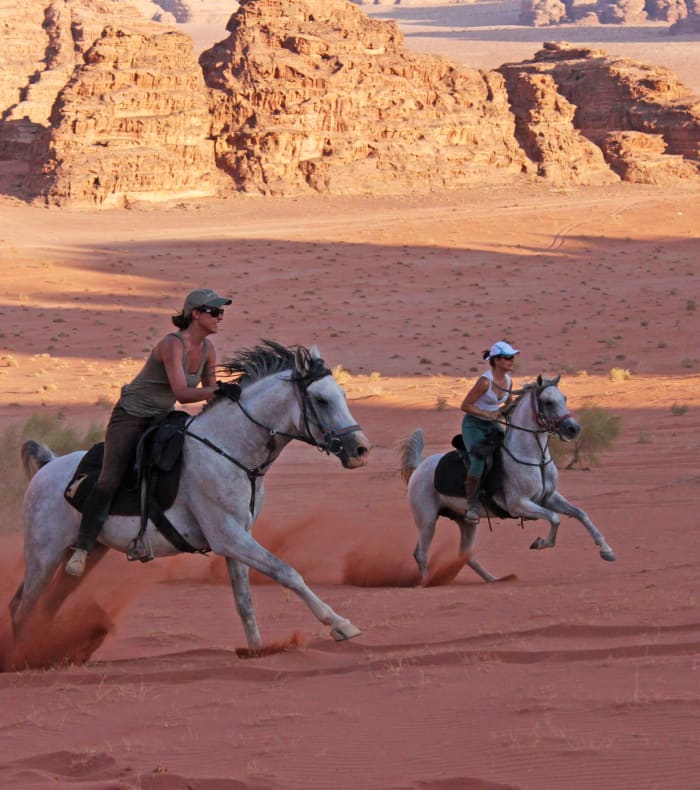 Les cavaliers du Wadi Rum