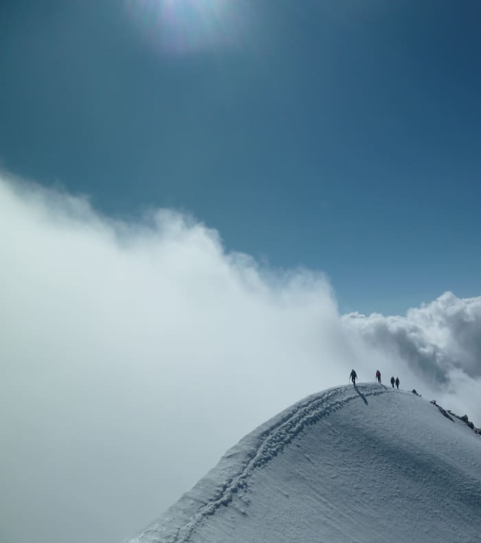 Les Dômes de Miage 3673 m