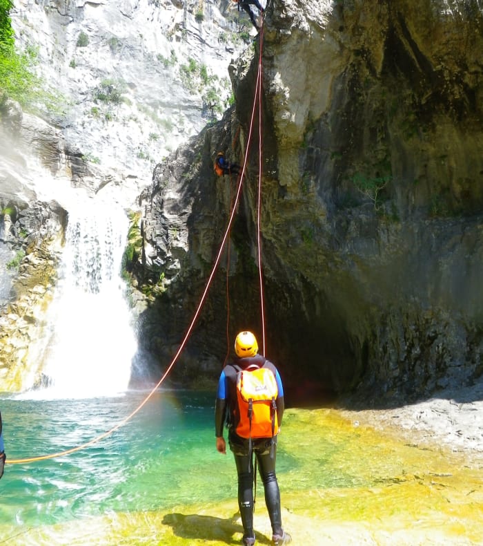 Micro aventure dans les canyons du Mont Perdu