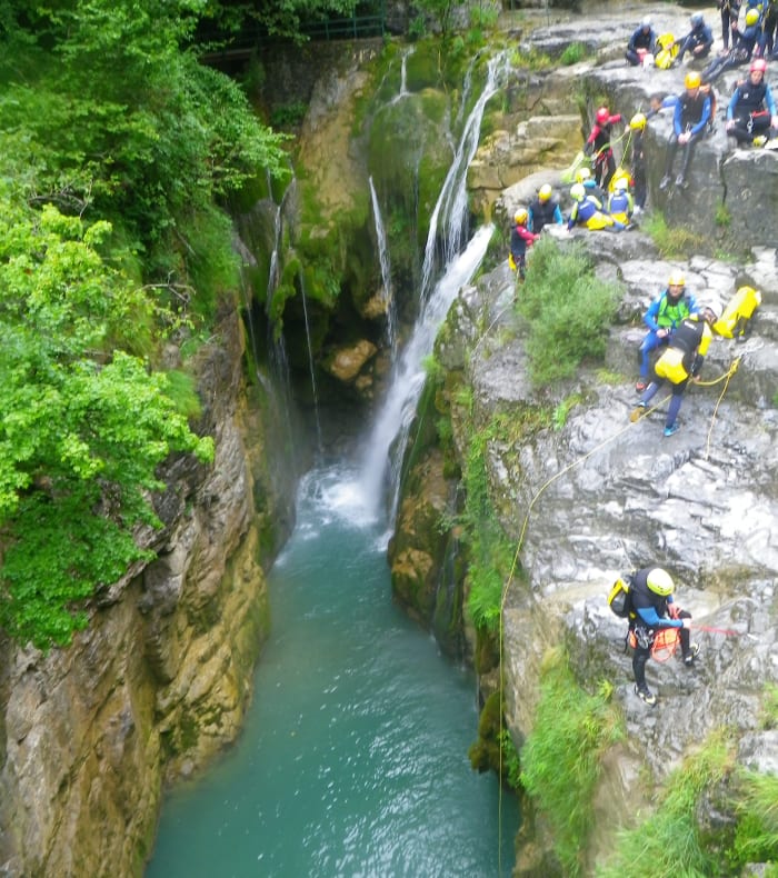 Micro aventure dans les canyons du Mont Perdu