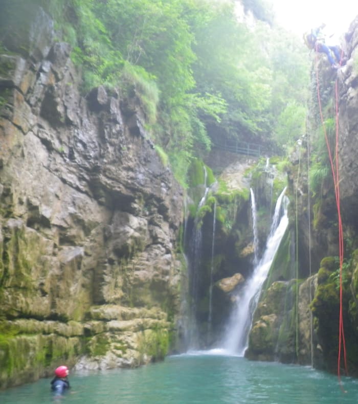 Micro aventure dans les canyons du Mont Perdu