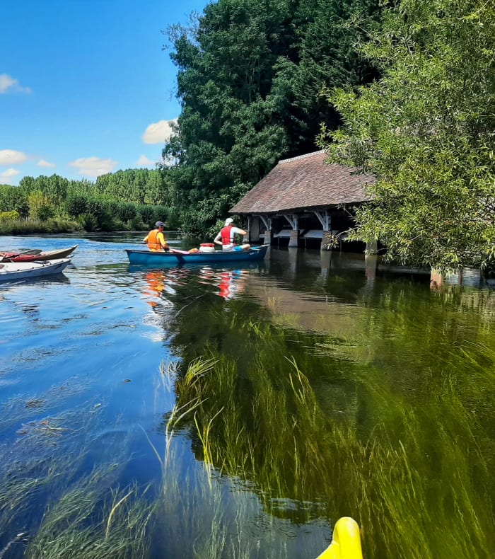 Micro aventure kayak et rando dans la vallée de l'Eure