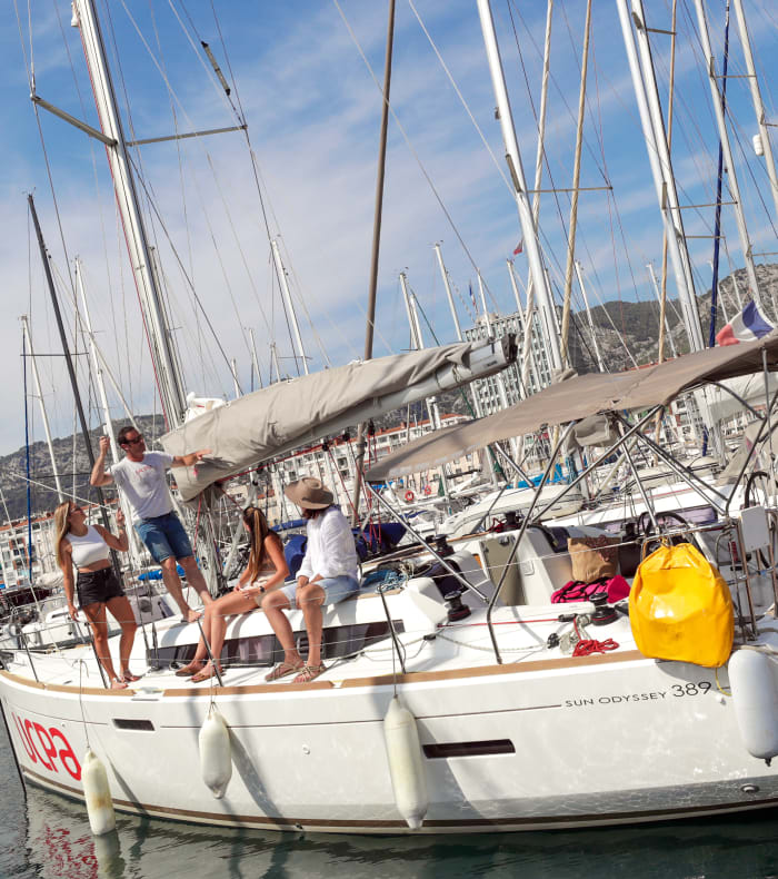 Mikroeventyrsejlbåd Middelhavet