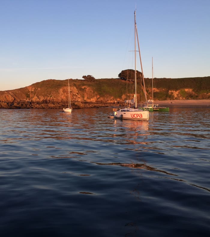 Mikro eventyrsejlbåd Morbihan