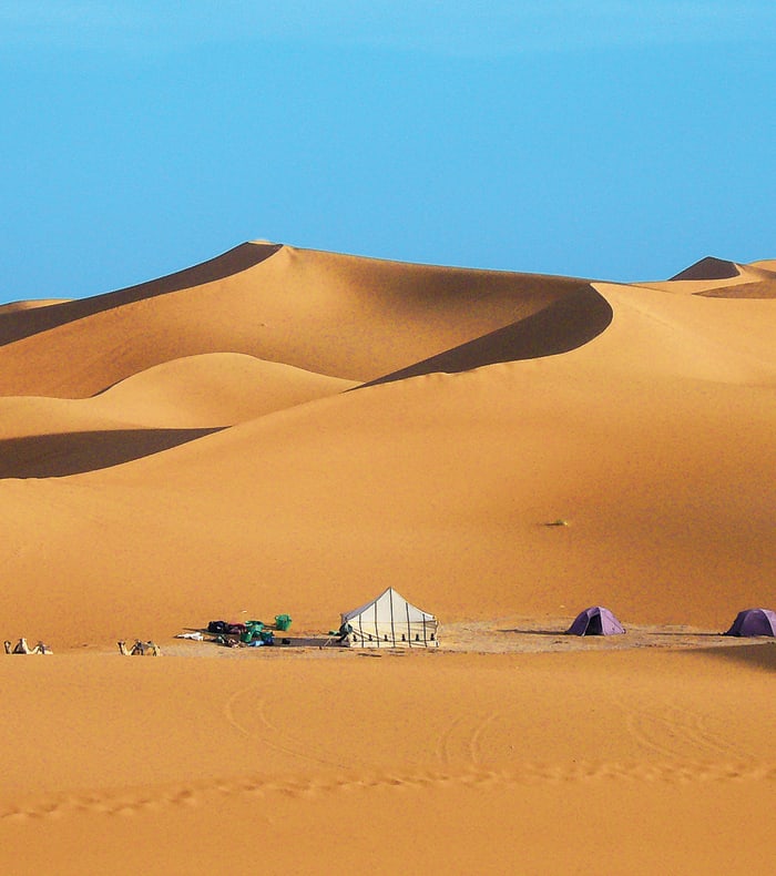 Nouvel An dans le désert marocain