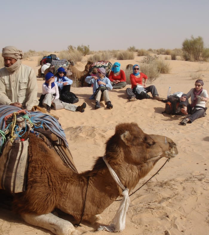 Nouvel An dans les dunes du Grand Erg Oriental
