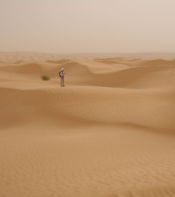 Nouvel An dans les dunes du Grand Erg Oriental