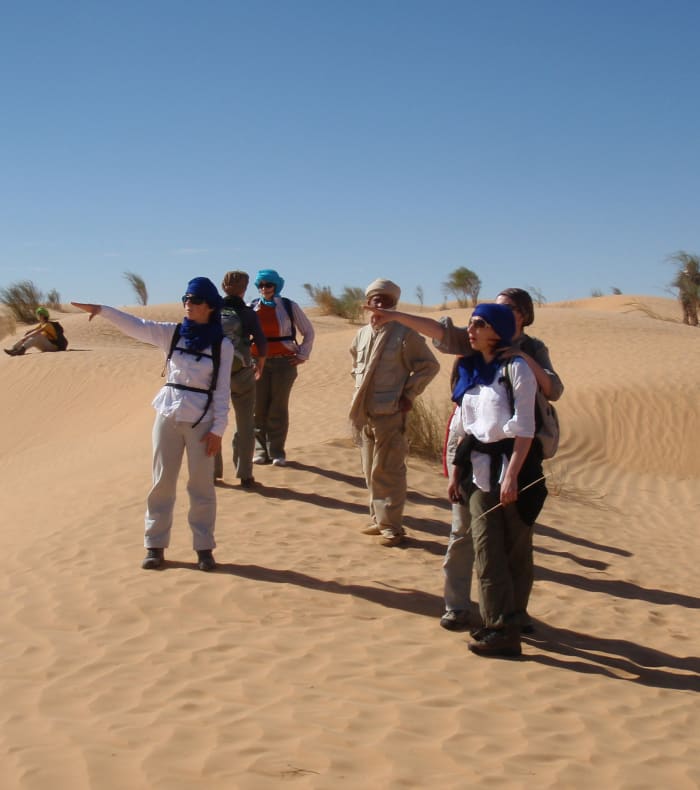 Nouvel An dans les dunes du Grand Erg Oriental