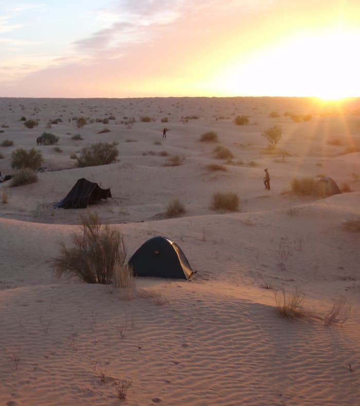 Nouvel An dans les dunes du Grand Erg Oriental
