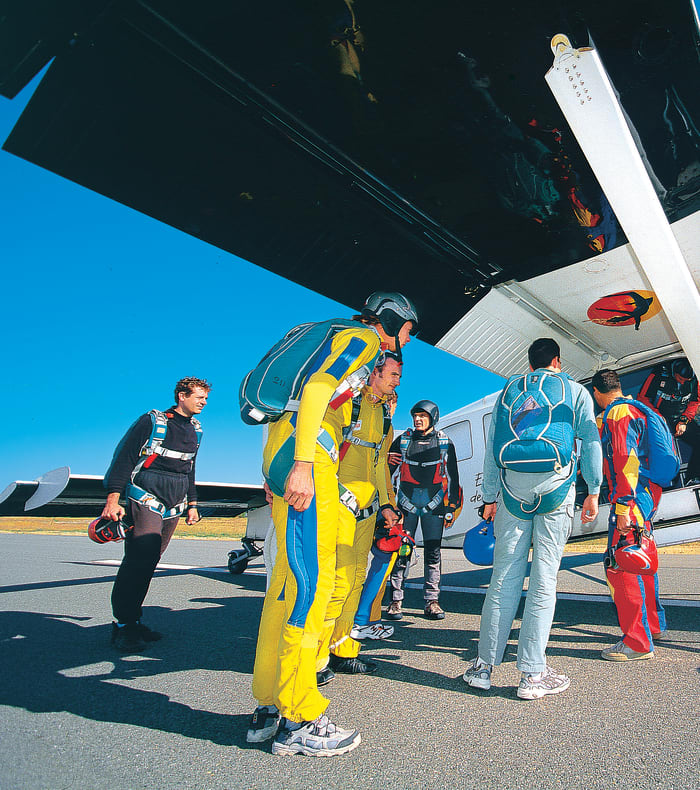 Parachutisme perfectionnement (en traditionnel)