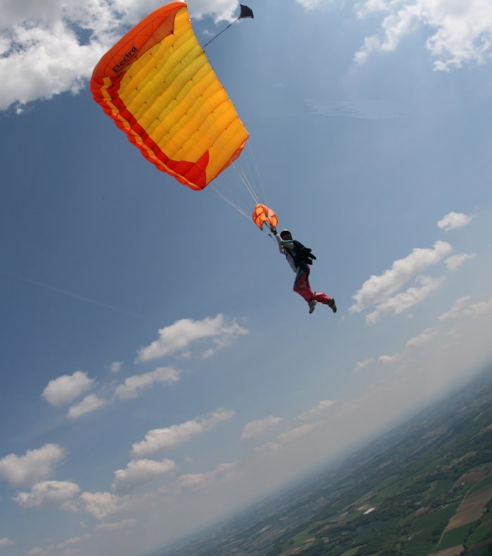 Parachutisme perfectionnement (en traditionnel)