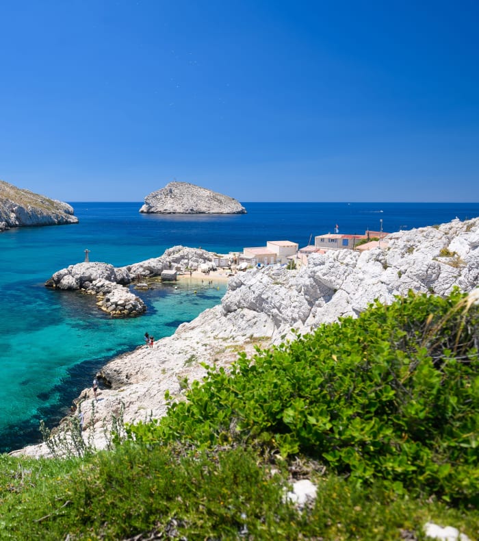 Selvstændig dykning Parc des Calanques