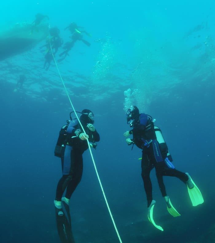 Plongée examen niveau 4 en 4 jours