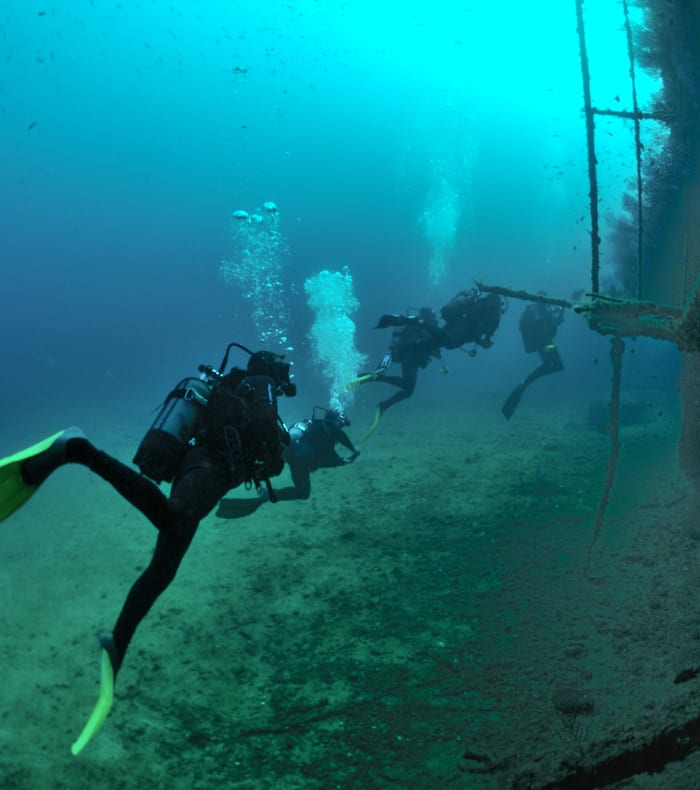 Plongée exploration profonde Côte bleue