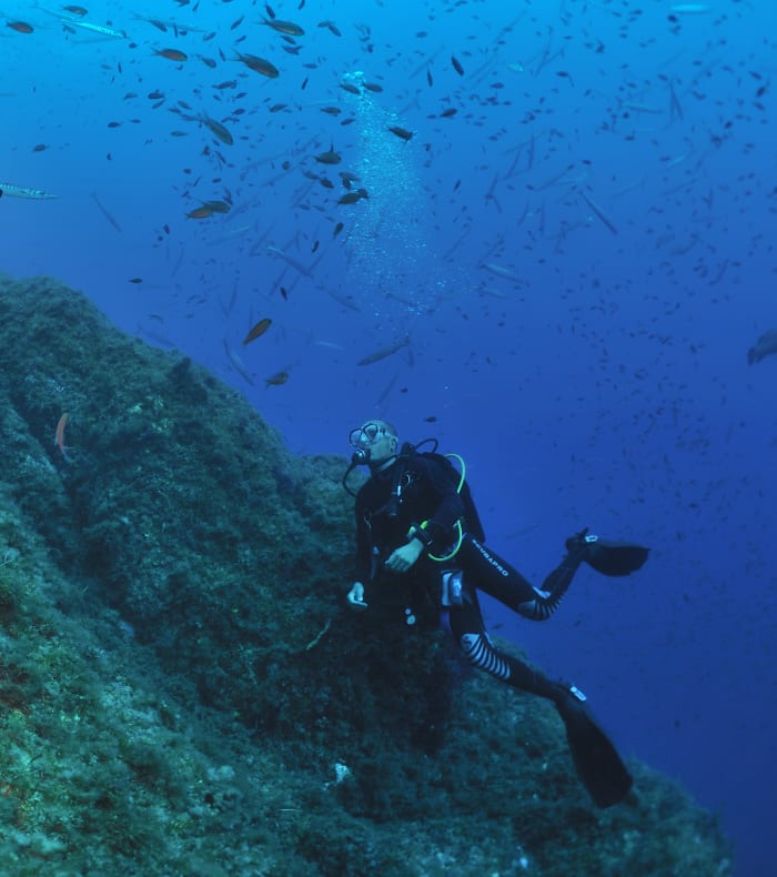 Plongée exploration profonde Parc de Port Cros