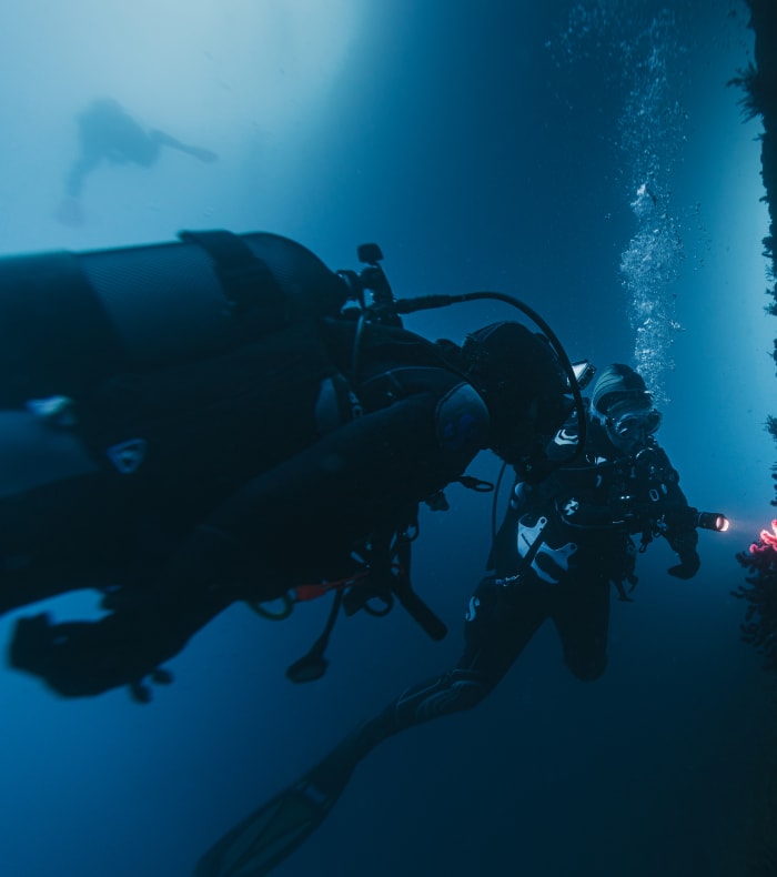 Plongée exploration profonde Parc des Calanques - Sans hébergement