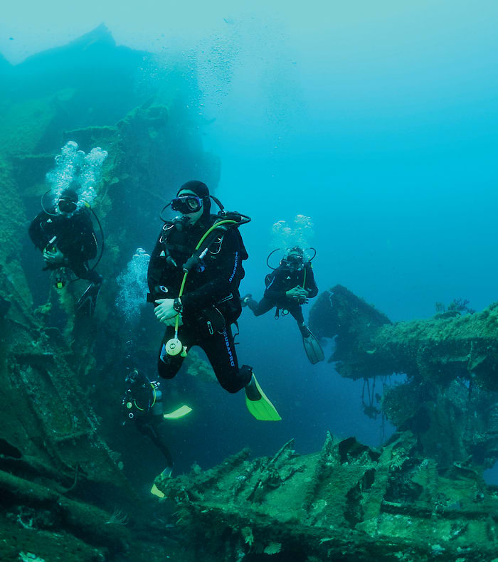 Plongée exploration profonde Parc des Calanques 5 jours