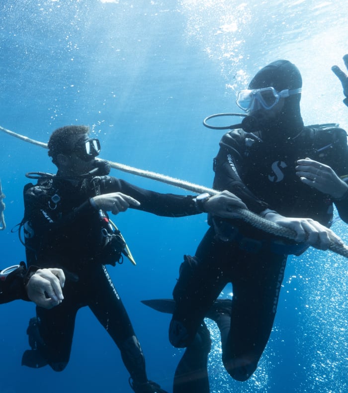 Plongée exploration profondeurs 20-40m