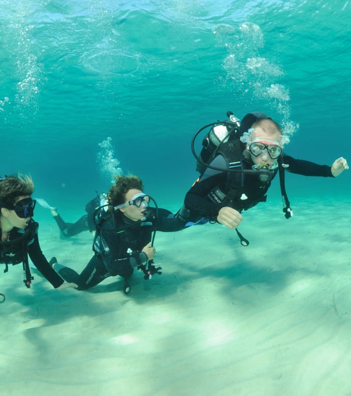 Dykning specielt for begyndere