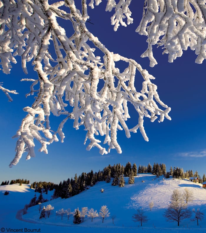 Premier raid ski et pulka dans le Jura