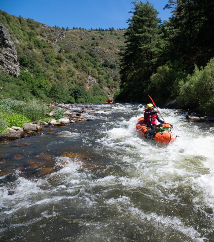 Intens flodraid på Allier