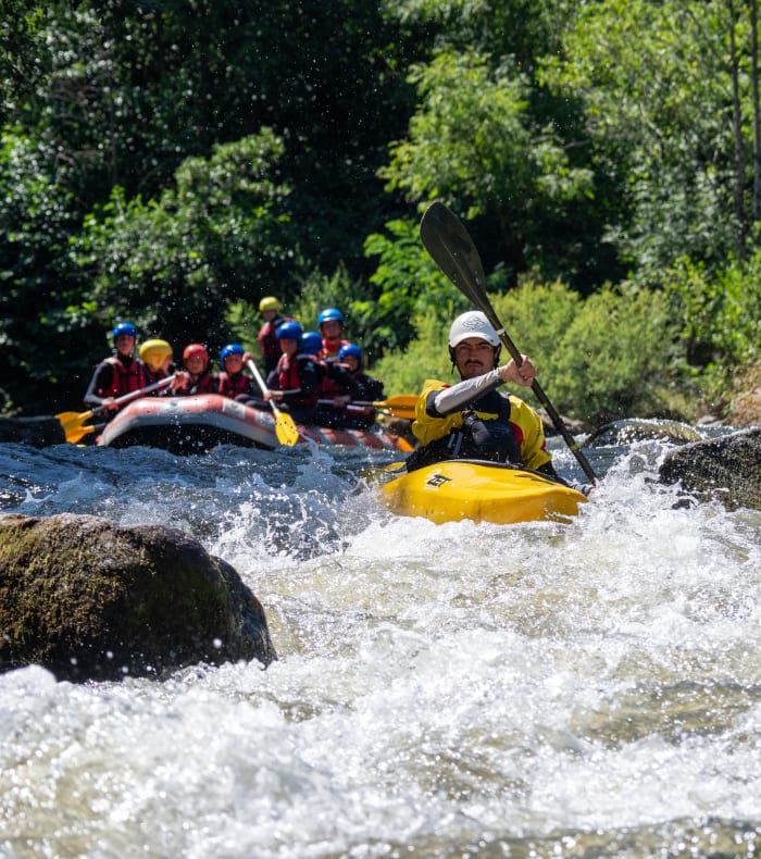 Raid Rivière multisports sur l'Allier