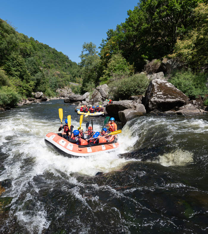 Raid rivière multisports sur l'Allier en 5 jours