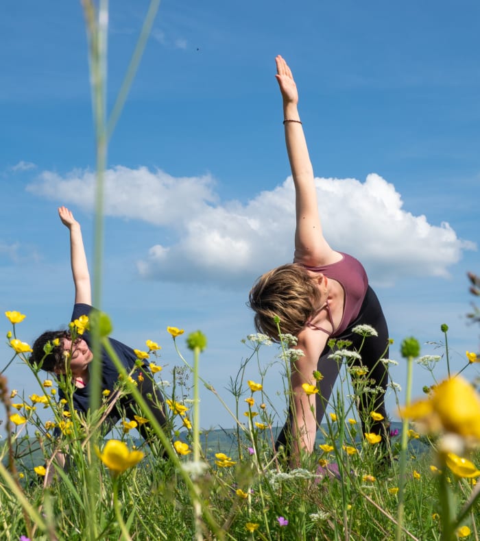 Vandring, yoga og velvære