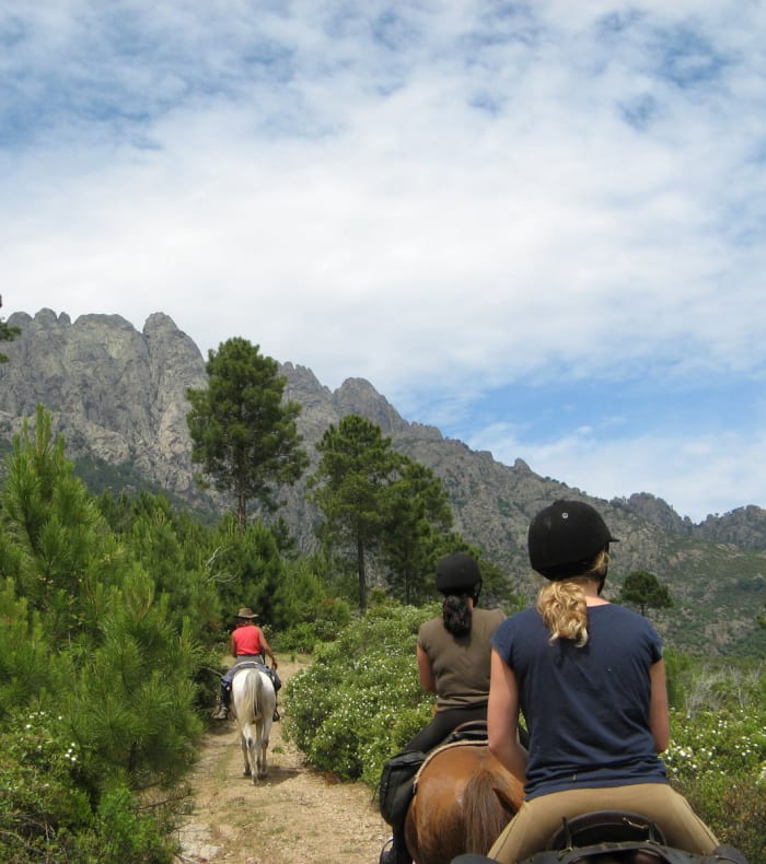 Rando cheval en Corse 