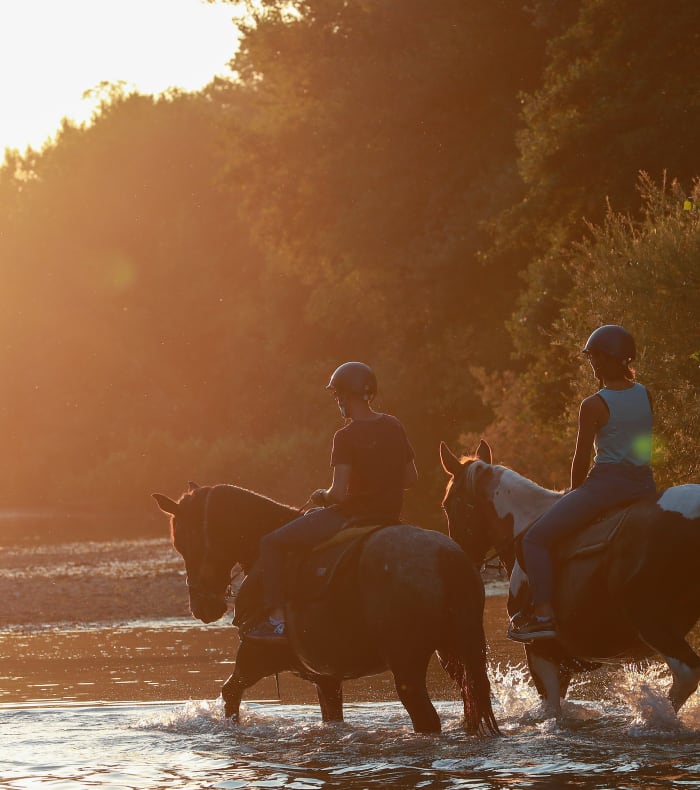Ridning i hjertet af Cantal