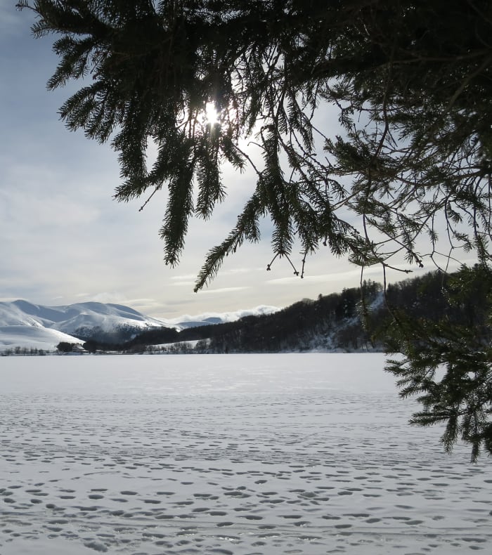 Rando hivernale et bien être en Auvergne 