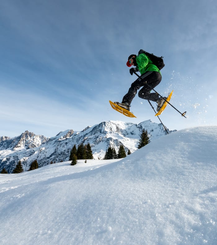 Sneskovandring, yoga og velvære