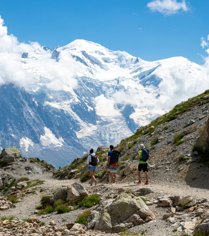 Vandresport i Mont Blanc-landet