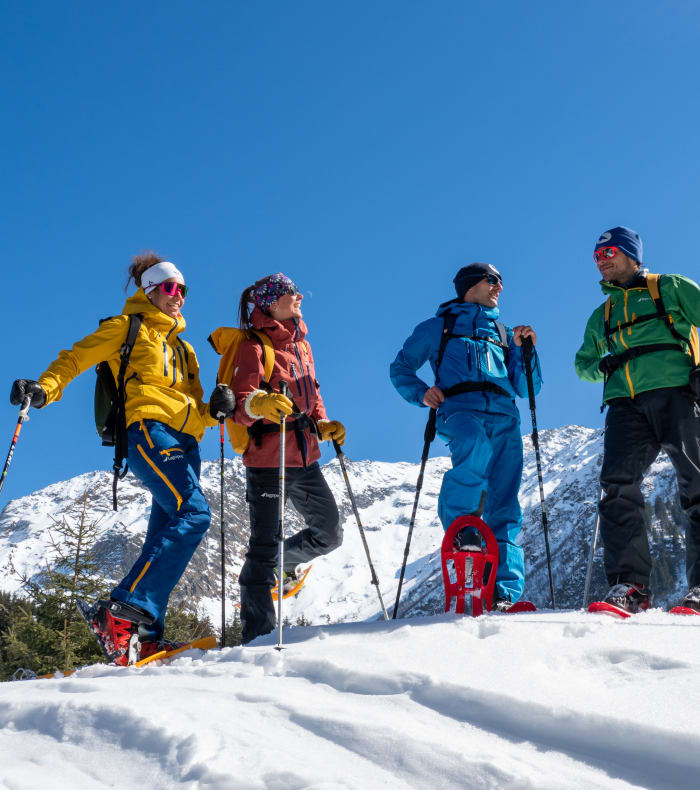 Raquettes au Pays du Mont Blanc