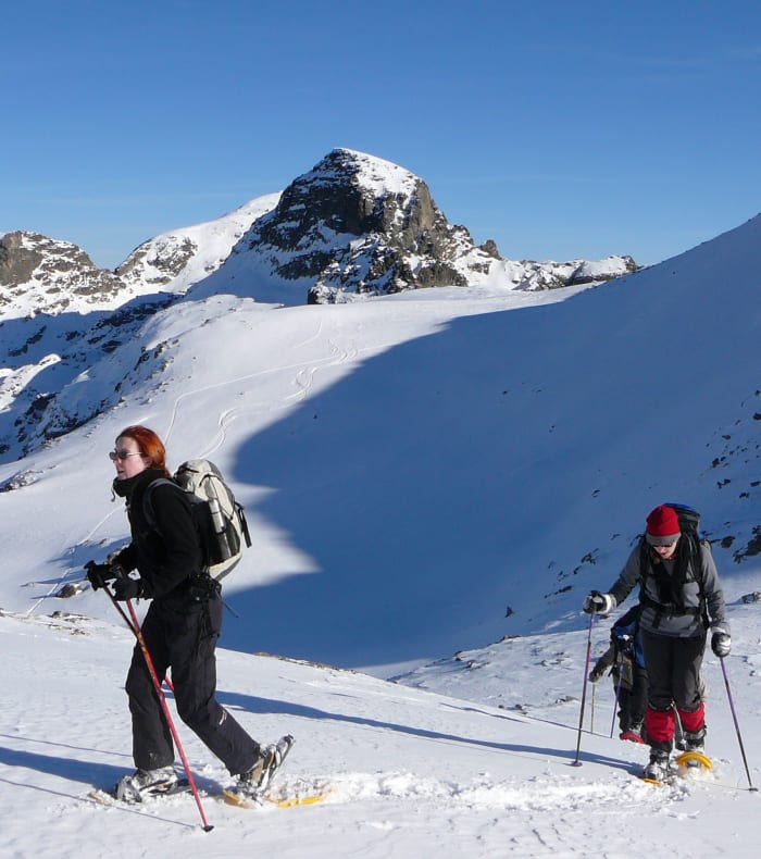 Raquettes dans les Balkans