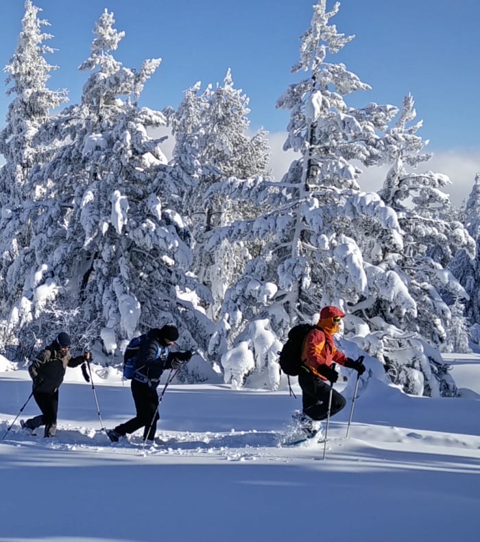 Sneskovandring på Balkan