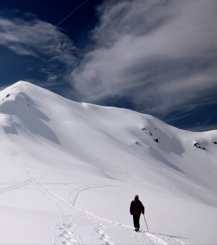Raquettes féériques dans le massif des Encantats