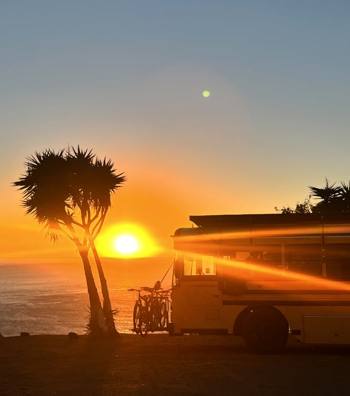 School bus en Basse-Californie