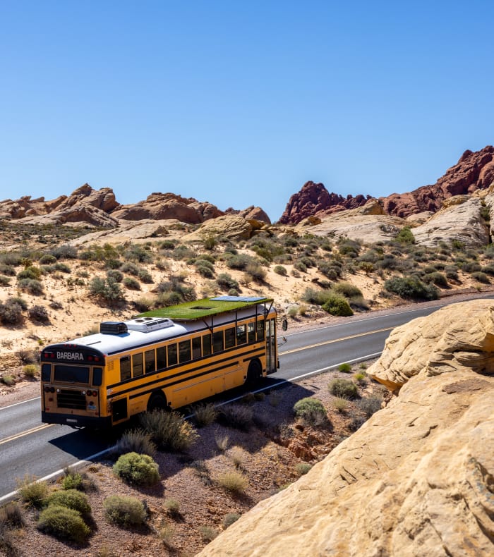 Skolebus i Baja California