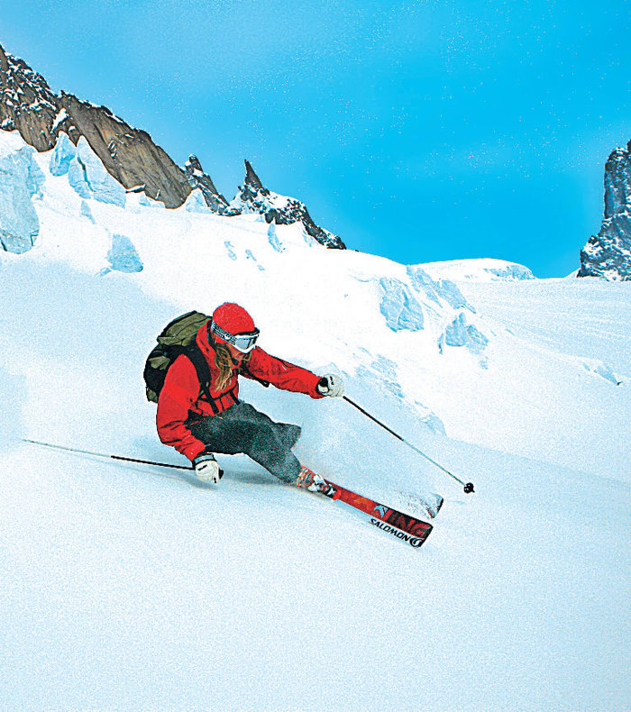 Ski freerando évasion