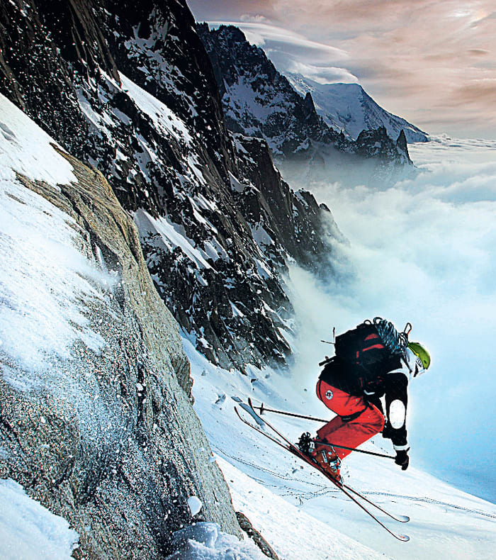 Ski freerando évasion